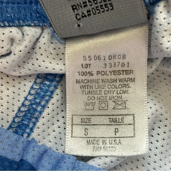 Rare Vintage UNC Tarheels Nike Original Jersey Shorts